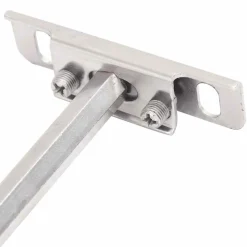 vidaXL Zwevende plankdragers 12st onzichtbaar Ø12x100 mm koolstofstaal