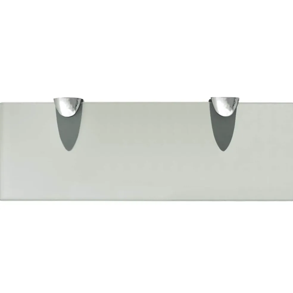 vidaXL Zwevend schap 30x10 cm 8 mm glas