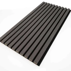 WallArt Wandpanelen 4 st 80 x 40 cm Donkergrijs